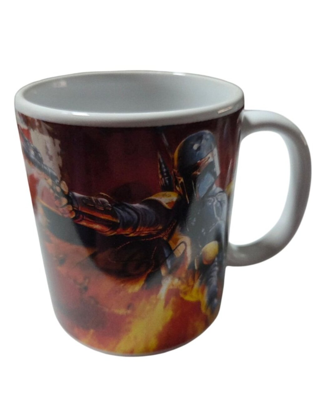 Star Wars Ceramic Mug Boba Fett Han Solo Coffee Cup Tea Empire Strikes Back 2010